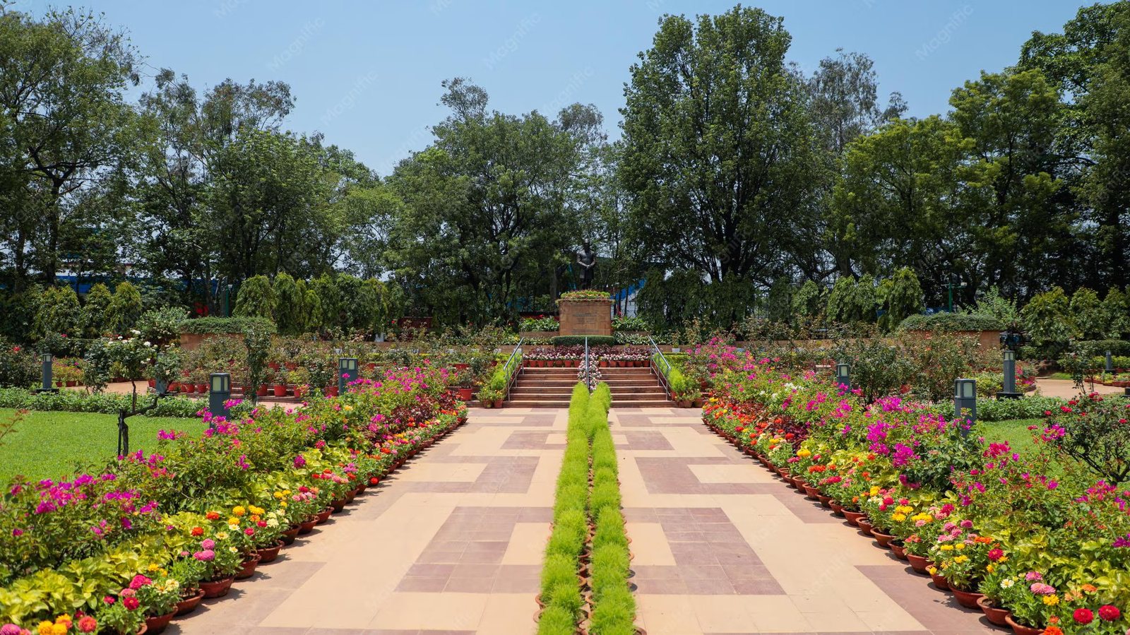 Tata garden walkway, Jamshedpur